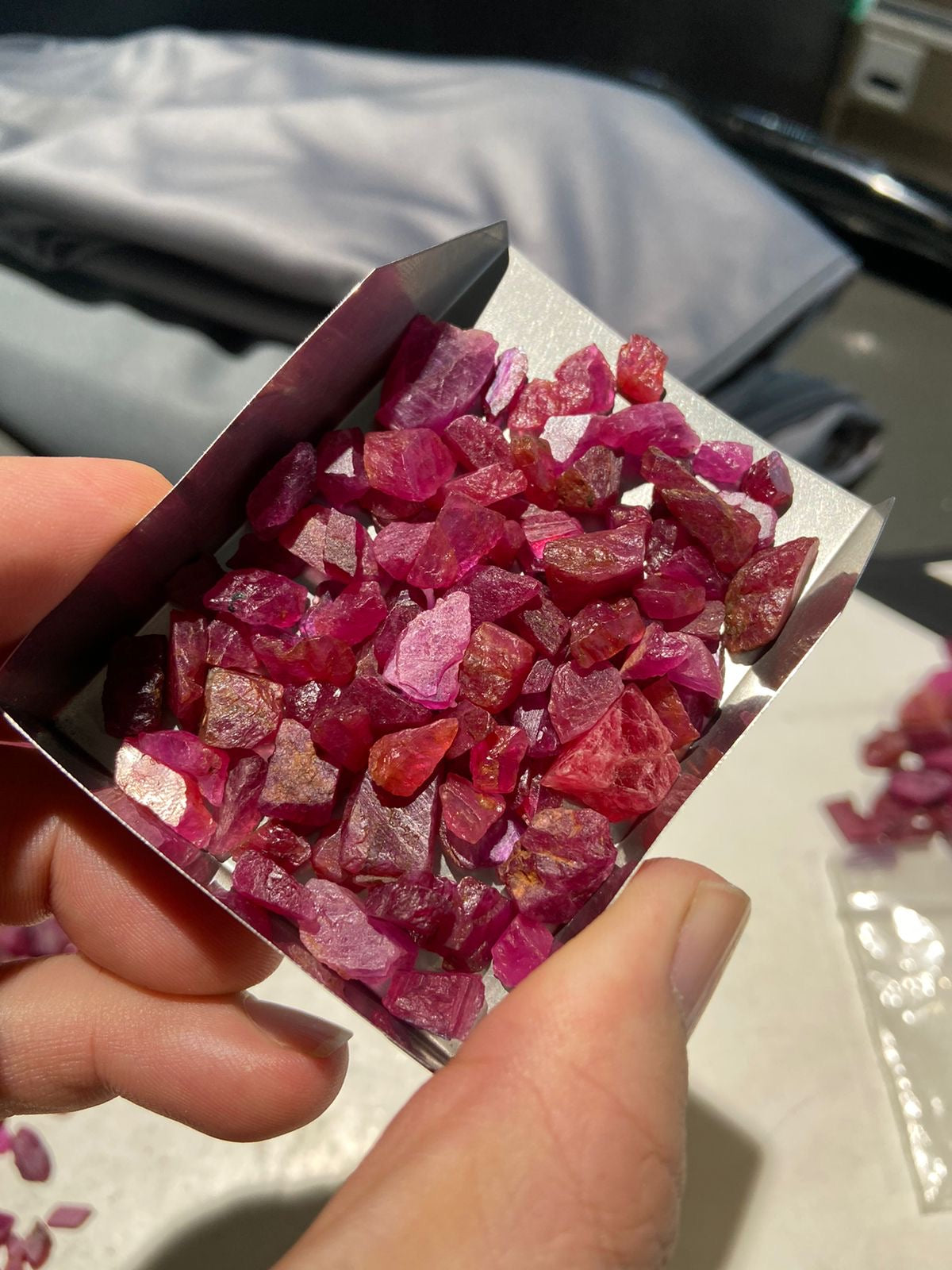 200 Carats Natural Mozambique Rough Ruby Gemstones
