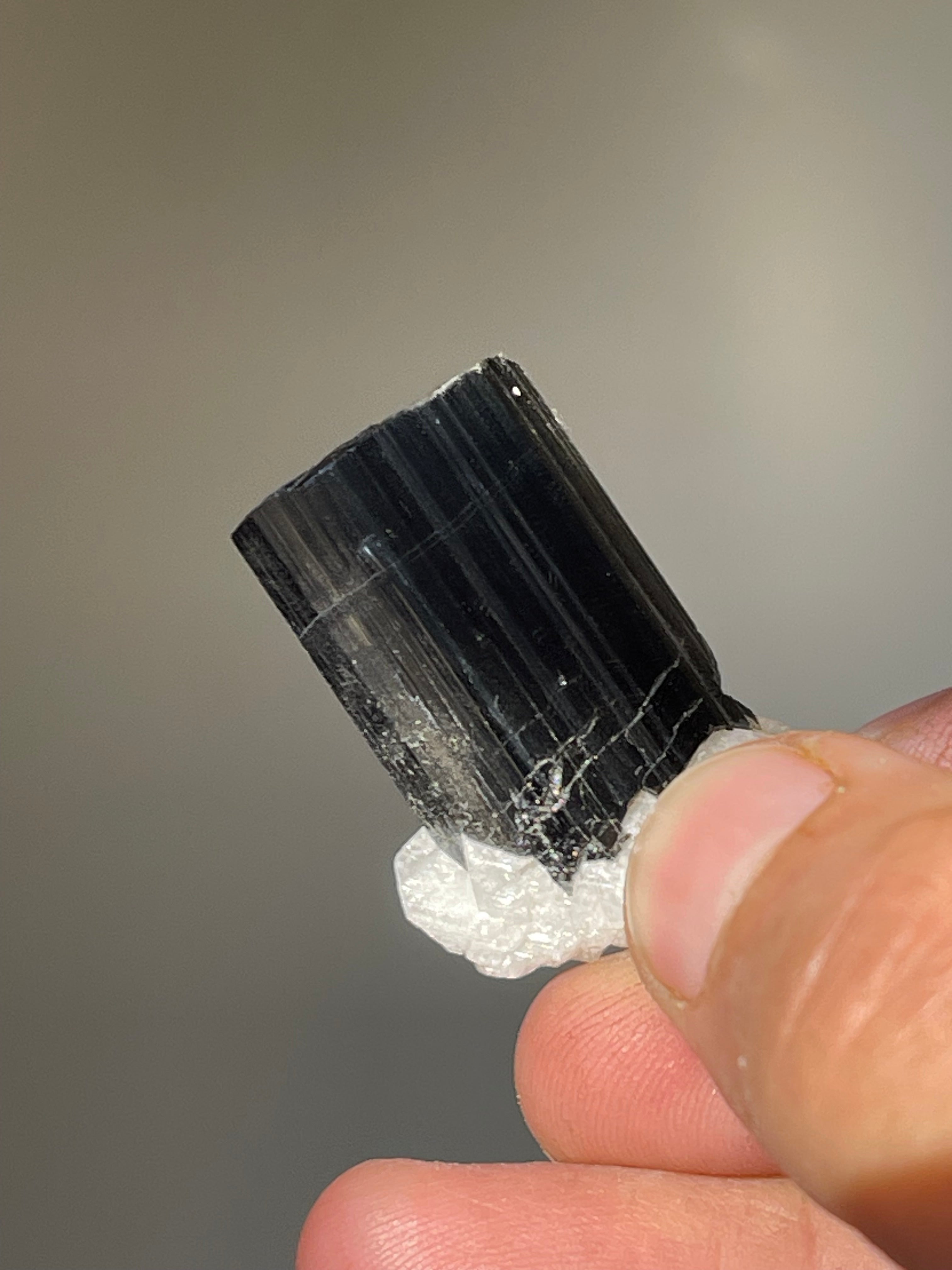 14.5 Grams Black Tourmaline on Feldspar