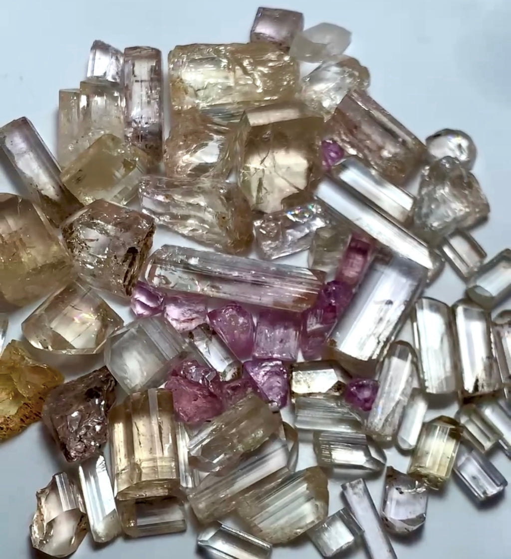 70 grams Raw Topaz Gems | Rough Katlang Topaz