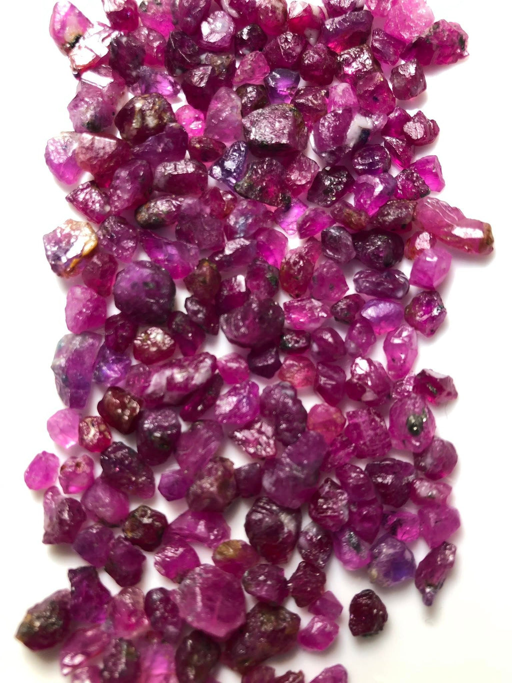 100 Carats Rough Ruby Stones for Faceting / Lapidary
