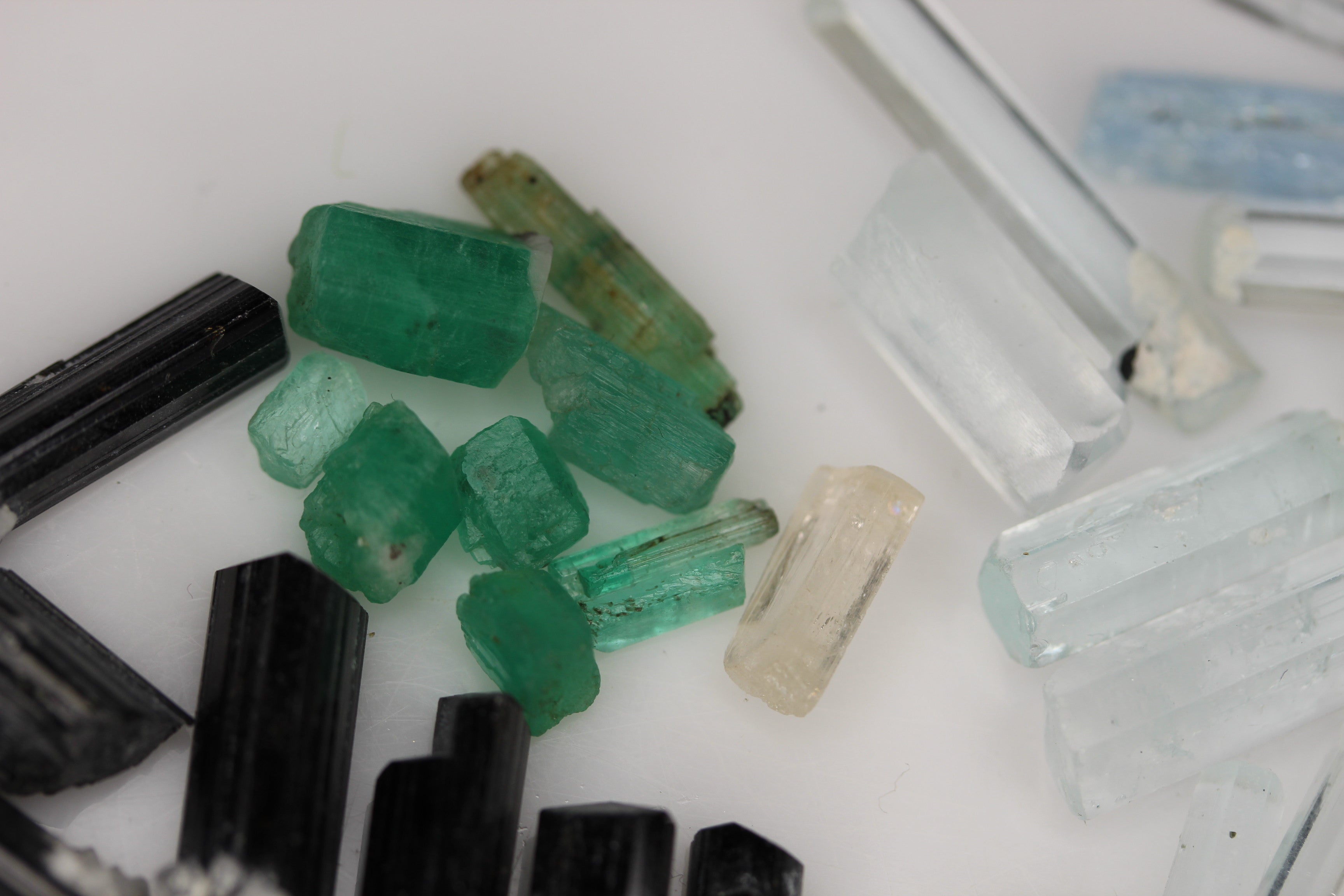 Mixed parcel of Natural Crystals