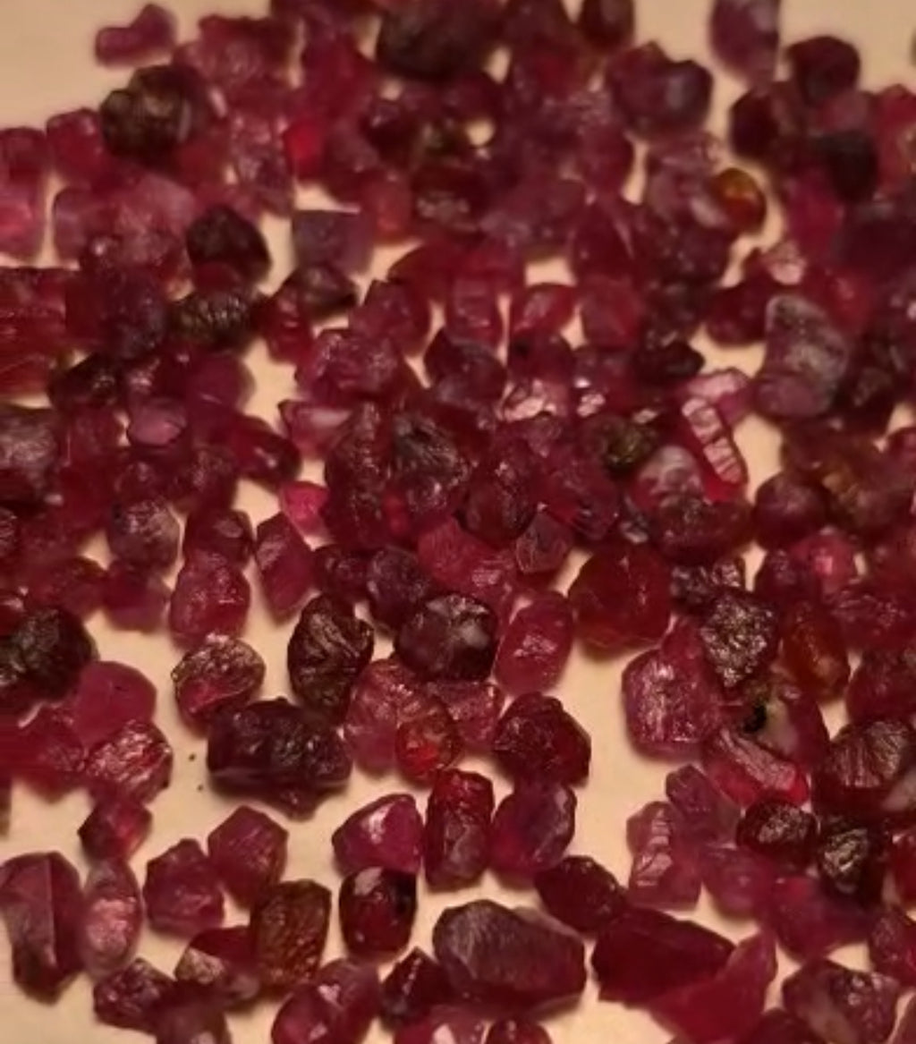 150 Ct Rough Afghan Rubies
