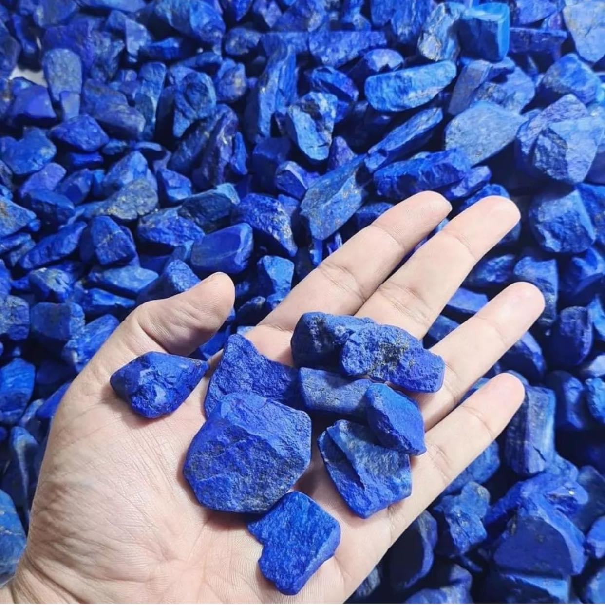 Choose a Budget Friendly Deal from 1 to 20 Killo Raw Lapis Lazuli Stones