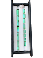 22 Carats Natural Lagoon Tourmaline Faceted Gems | Afghan Tourmaline