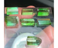 45 carats Graded Quality Mint Green Tourmaline Raw Crystals for Faceting