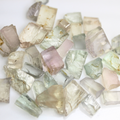 250 carats Raw Spodumene Kunzite Stones for Faceting