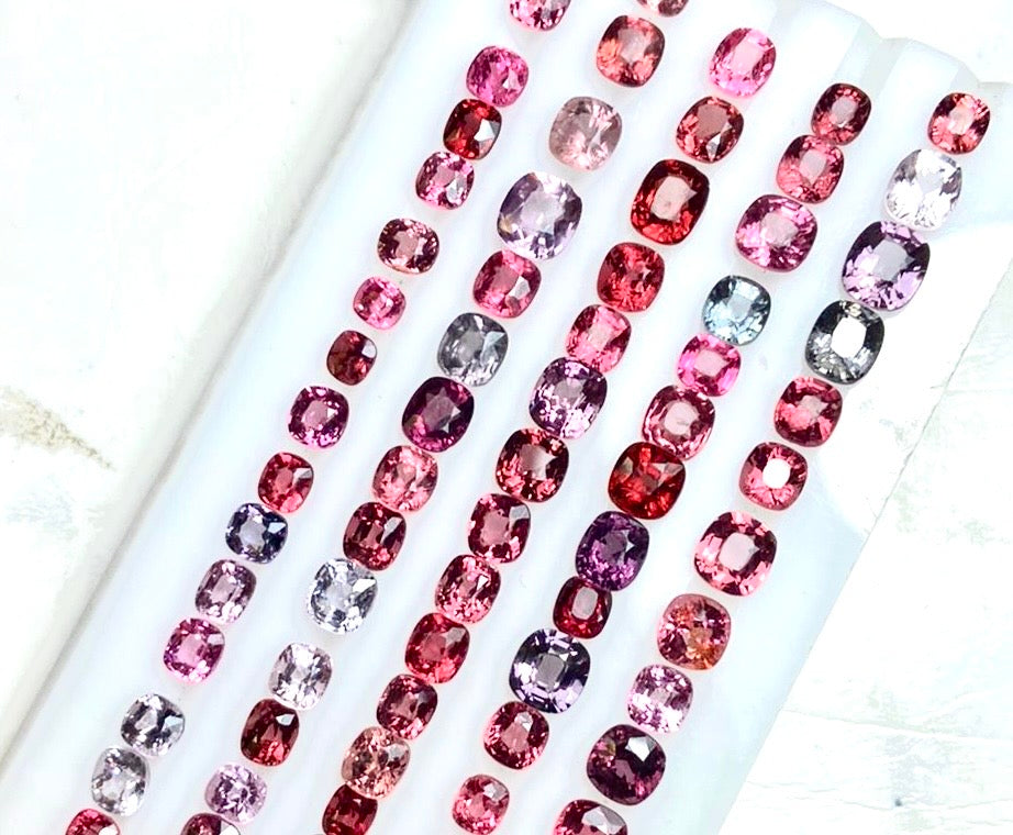 Buy Loose Mogok Red Spinels