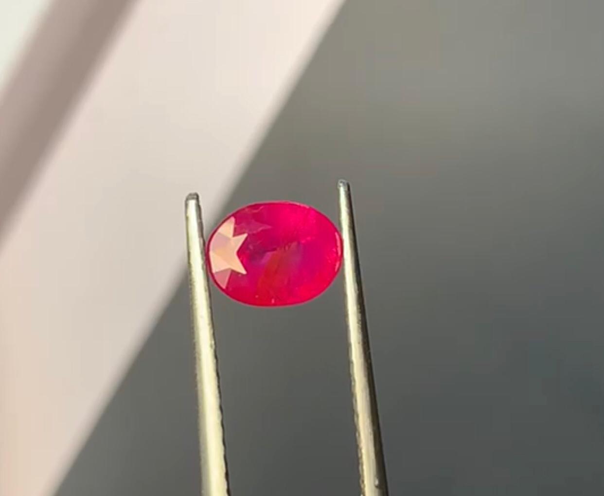 1.10 Carat Red Ruby Loose Stone – Folkmarketgems