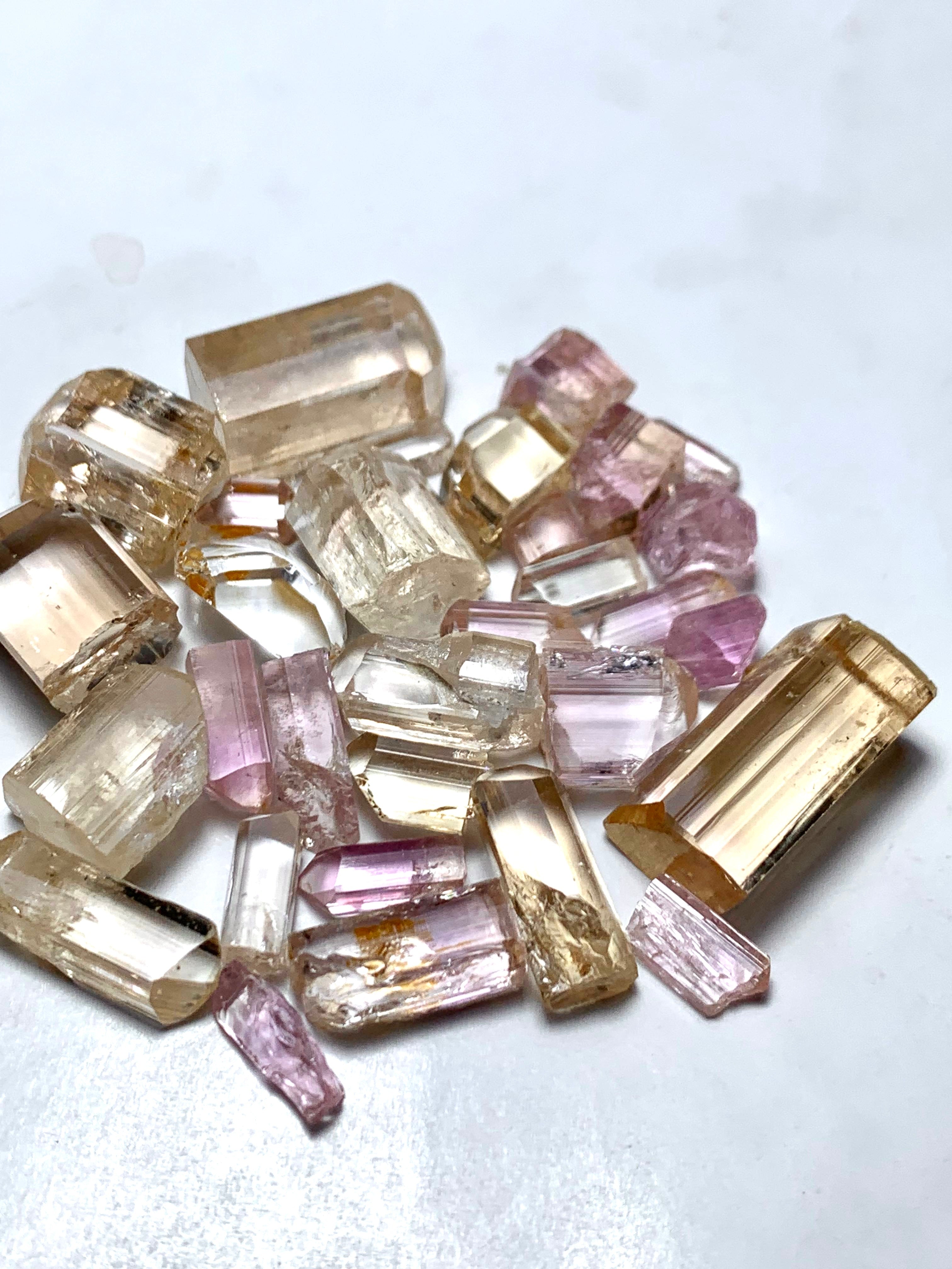 115 Carats Rare Raw Katlang Topaz For Faceting