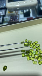 50 carats Calibrated Natural Loose Peridot Stones for Sale