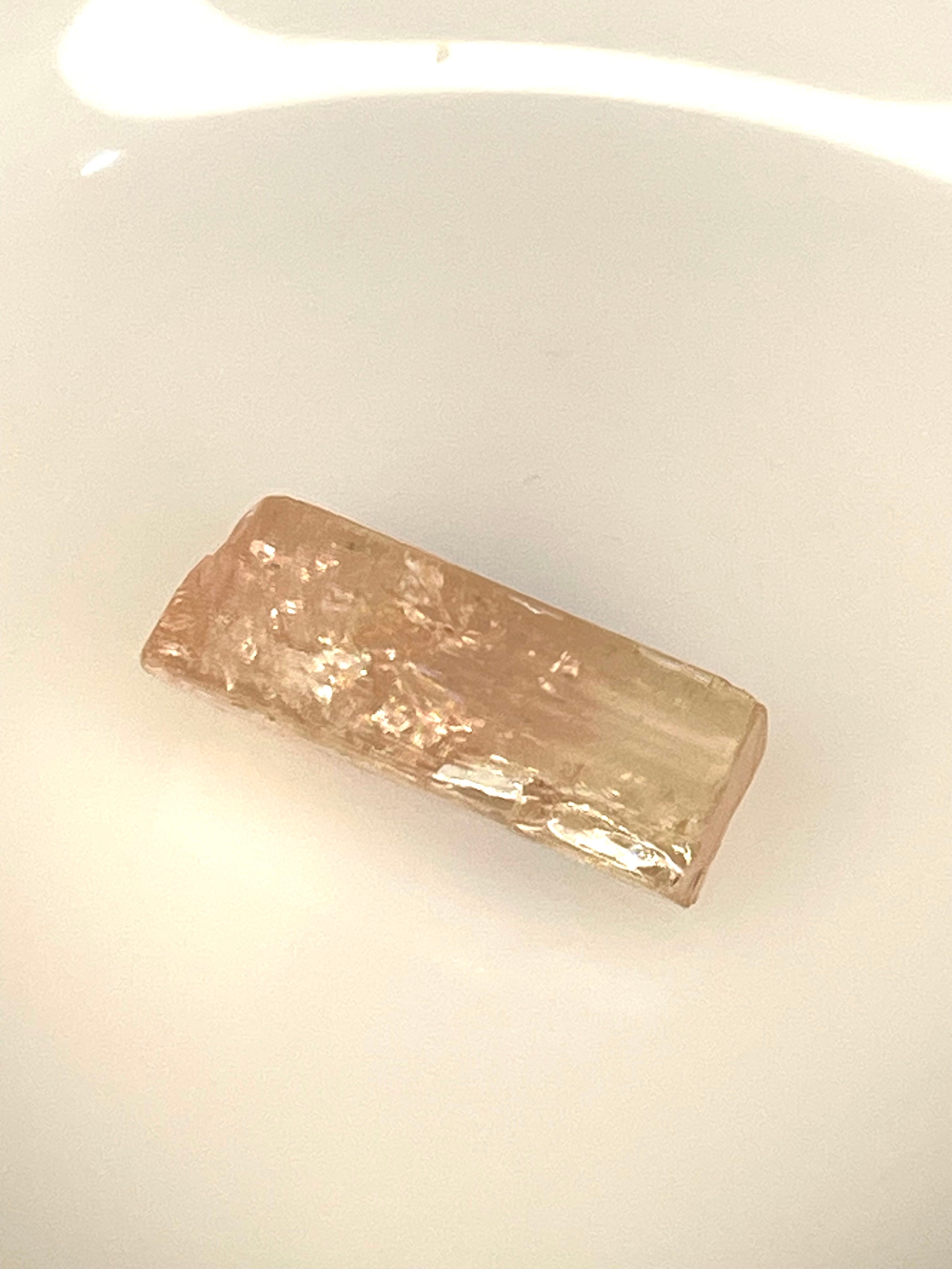 43 Carats Golden Topaz from Katlang | Imperial Topaz