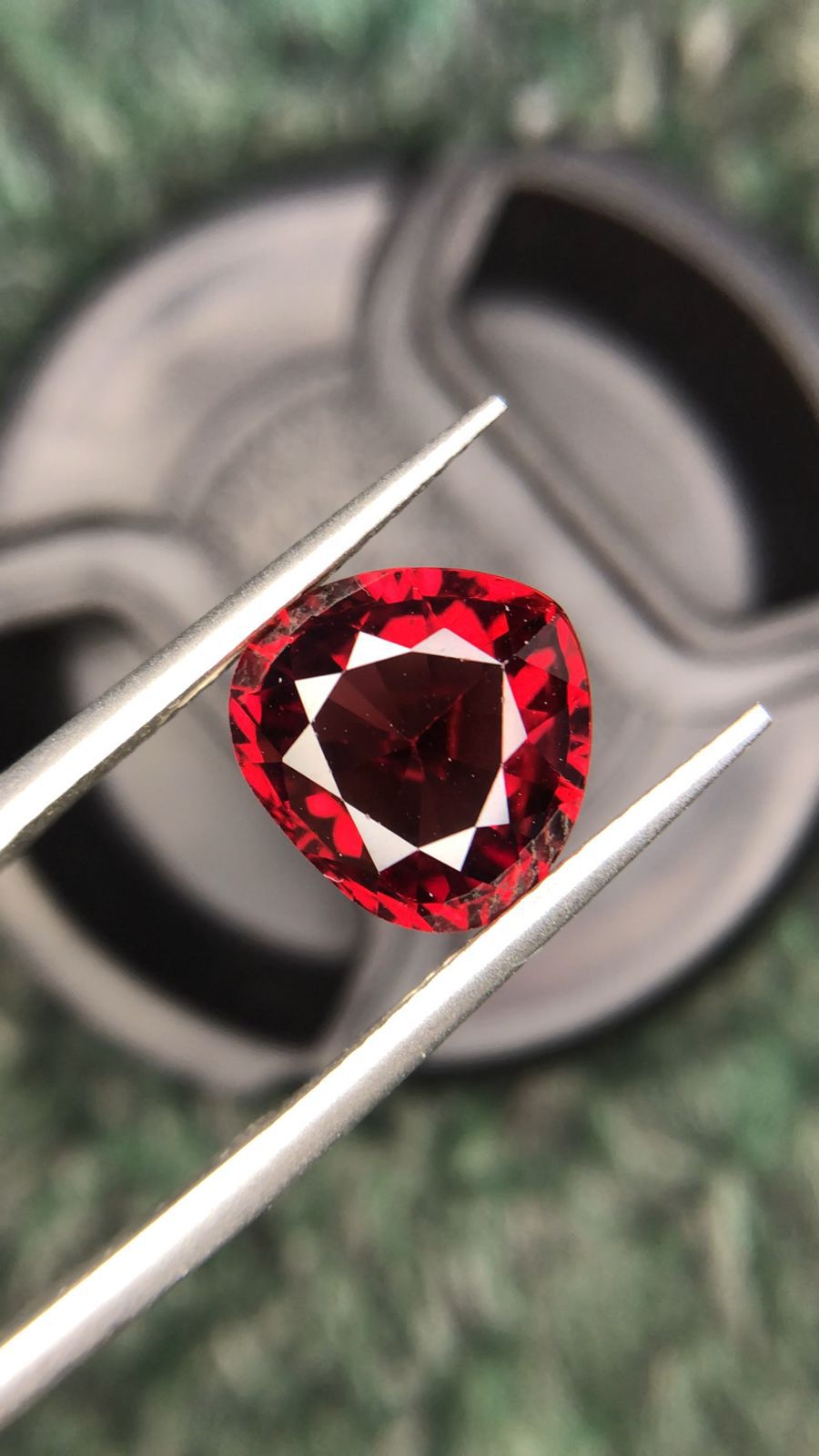 Buy Purplish red rhodolite stone