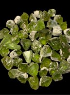 500 carats / 100 grams Natural Rough Peridots for Faceting