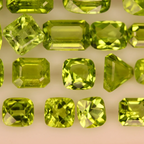 32 carats Natural Apple Green Peridots Stones