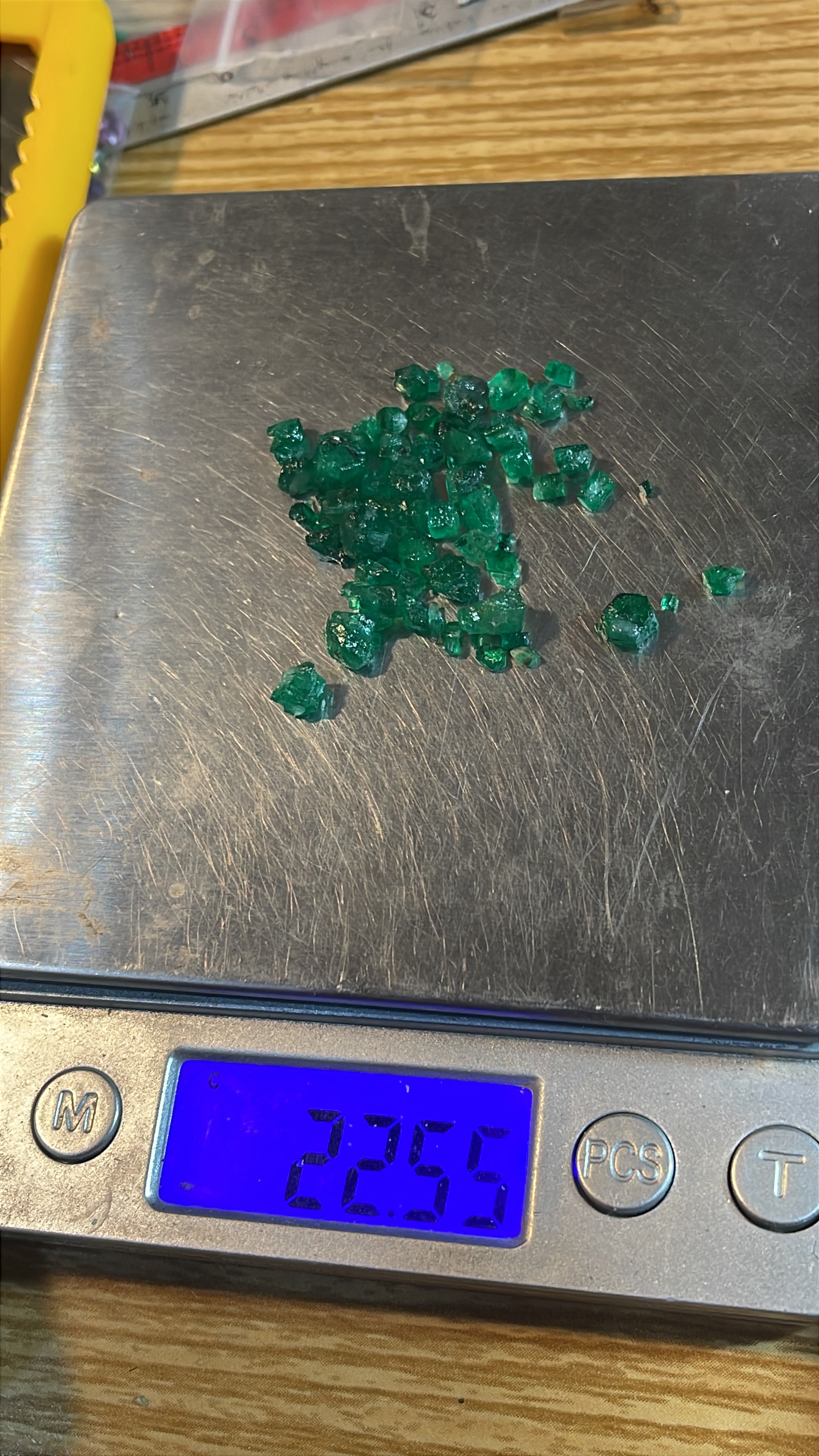 22 carats Swat emerald Parcel
