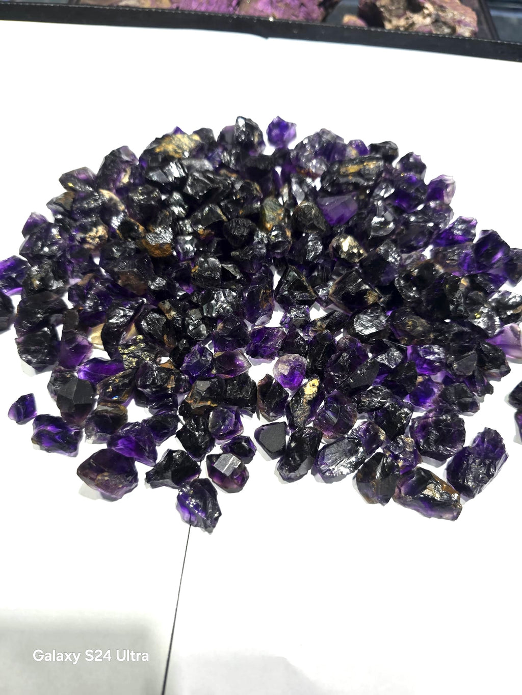 1 Kg Deep Purple Rwanda Amethyst Rough Stone Bulk Deal