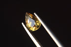 1.2 carats Pear Natural Rare Geenish Yellow Chrysoberyl Faceted Stone