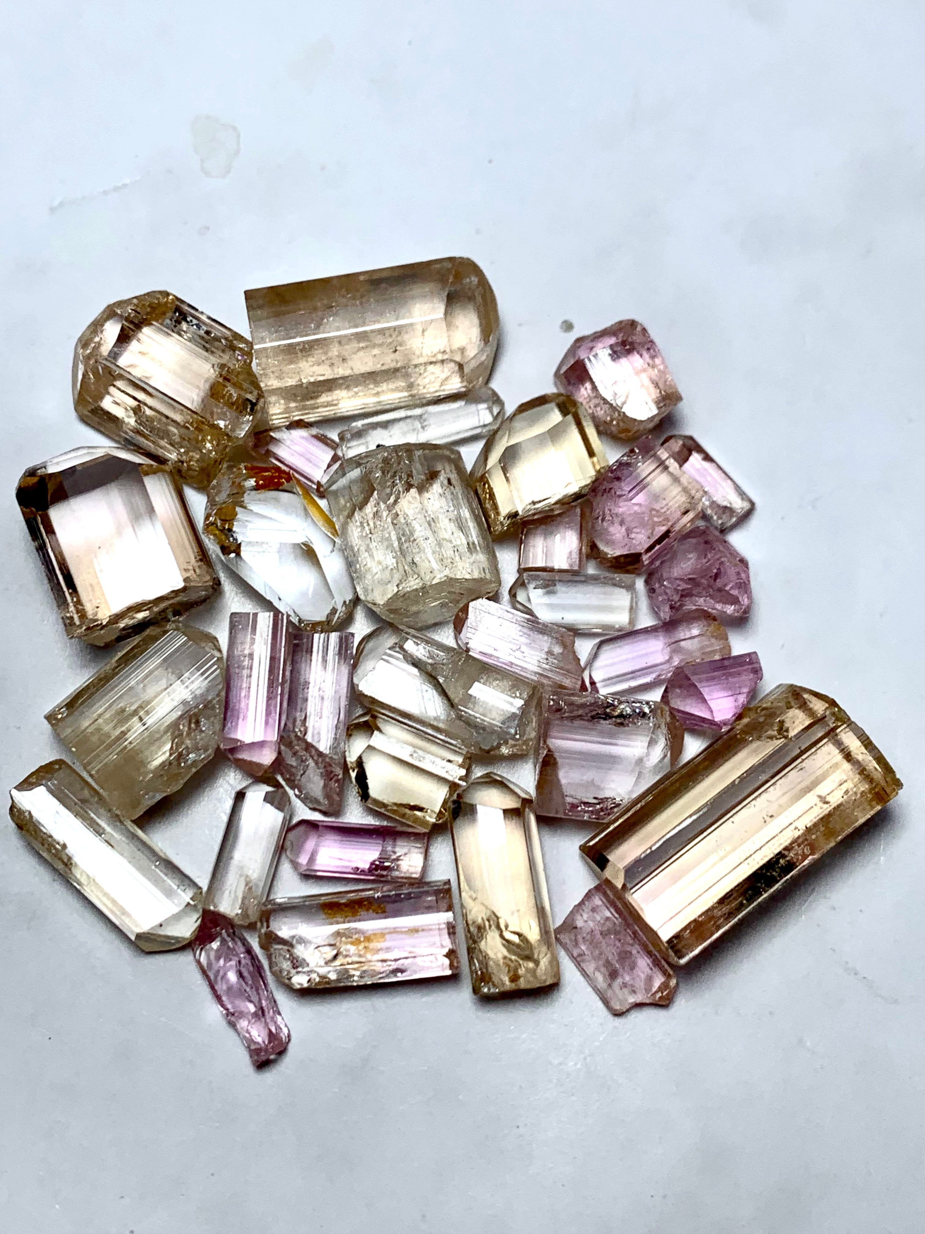 115 Carats Rare Raw Katlang Topaz For Faceting