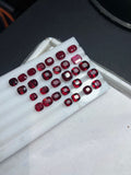 33 carats Red Burmese spinels