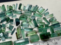 60 Gram Green Tourmaline Rough Crystals Parcel