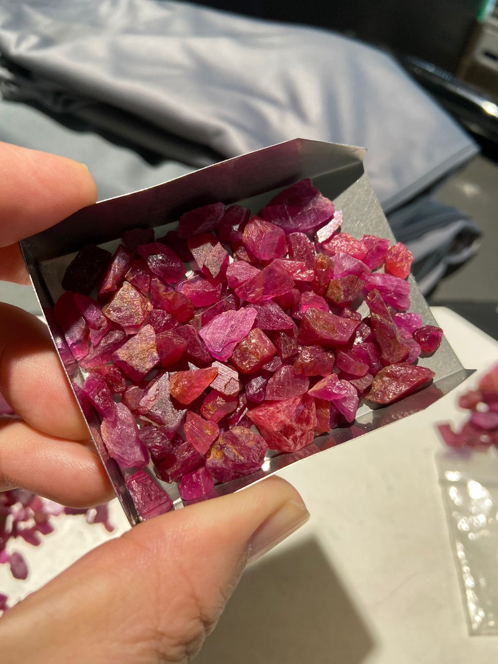 200 Carats Natural Mozambique Rough Ruby Gemstones