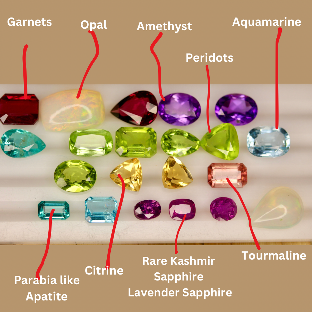 37 ct Mixed Variety of Loose Stones Deal