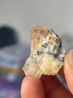 Rare Golden Katlang Topaz Crystal on Metrix , Pakistan