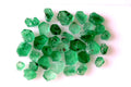 Natural Vivid Green Rough Swat Emerald Slices