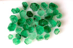 Natural Vivid Green Rough Swat Emerald Slices
