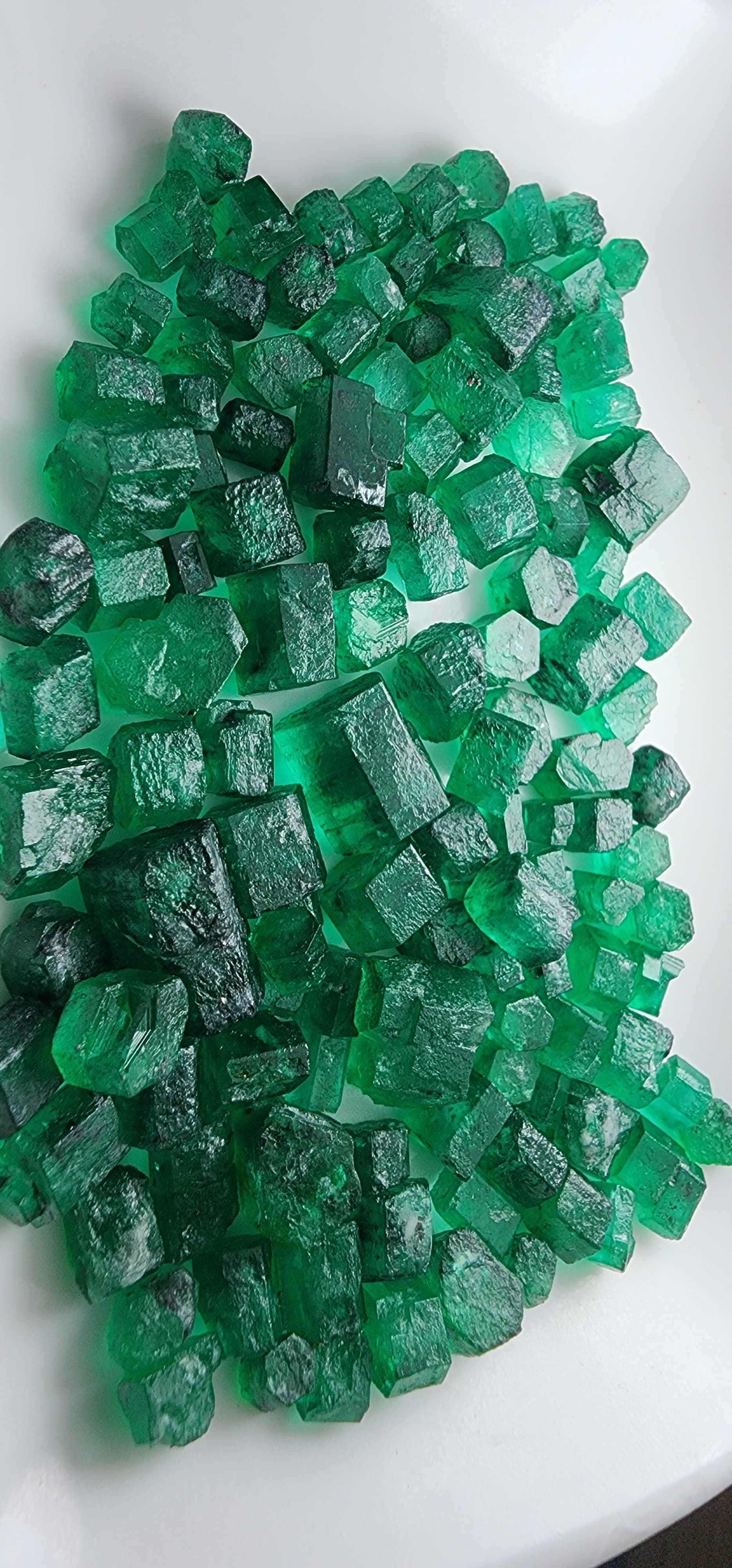 You May Also LIke These Raw Emerald Crystals