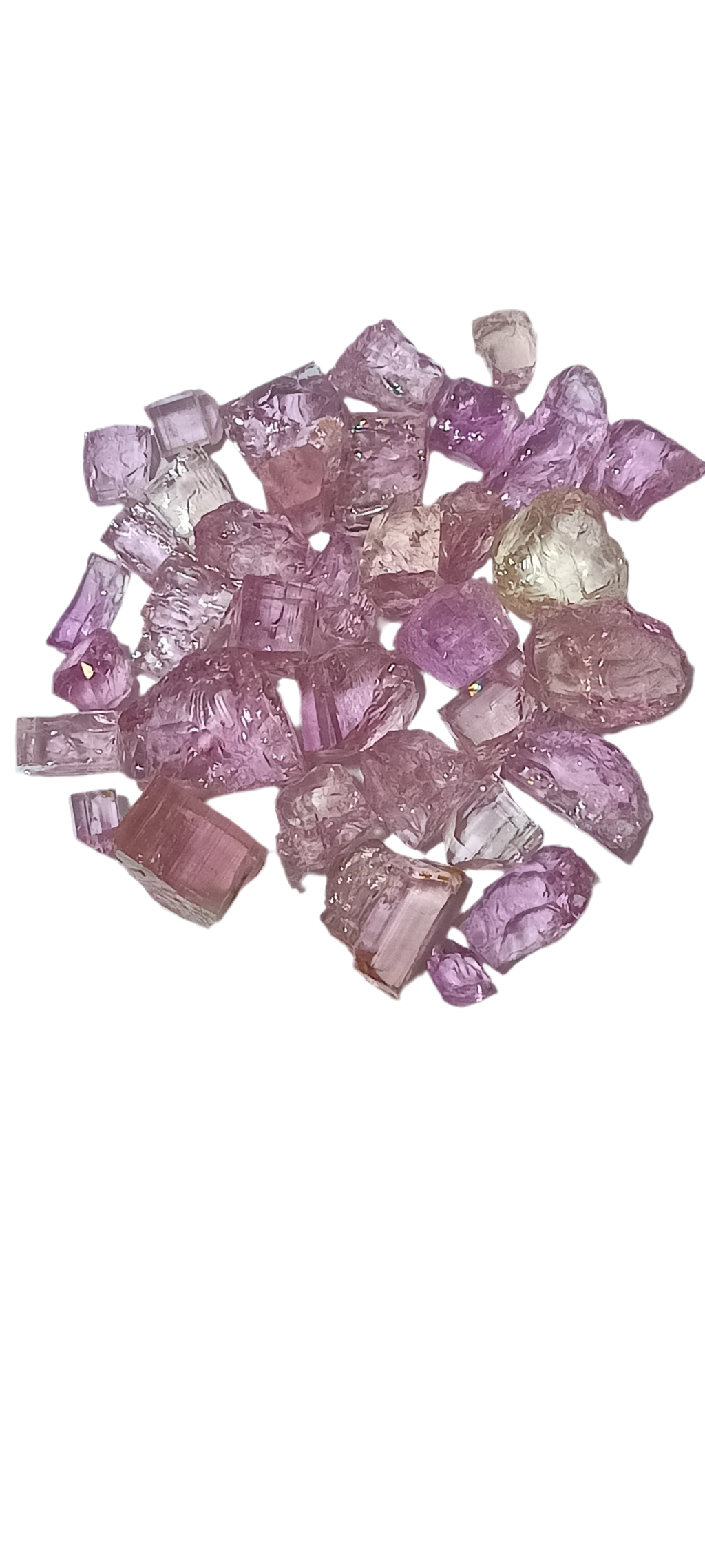 120 carats Rare Raw Pink Topaz from Katlang for Faceting