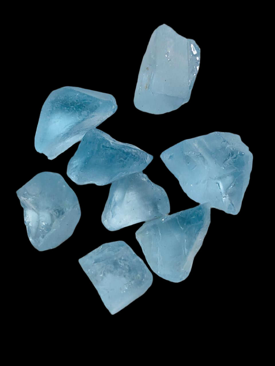 50 carats Natural Blue Swiss Topaz for Faceting