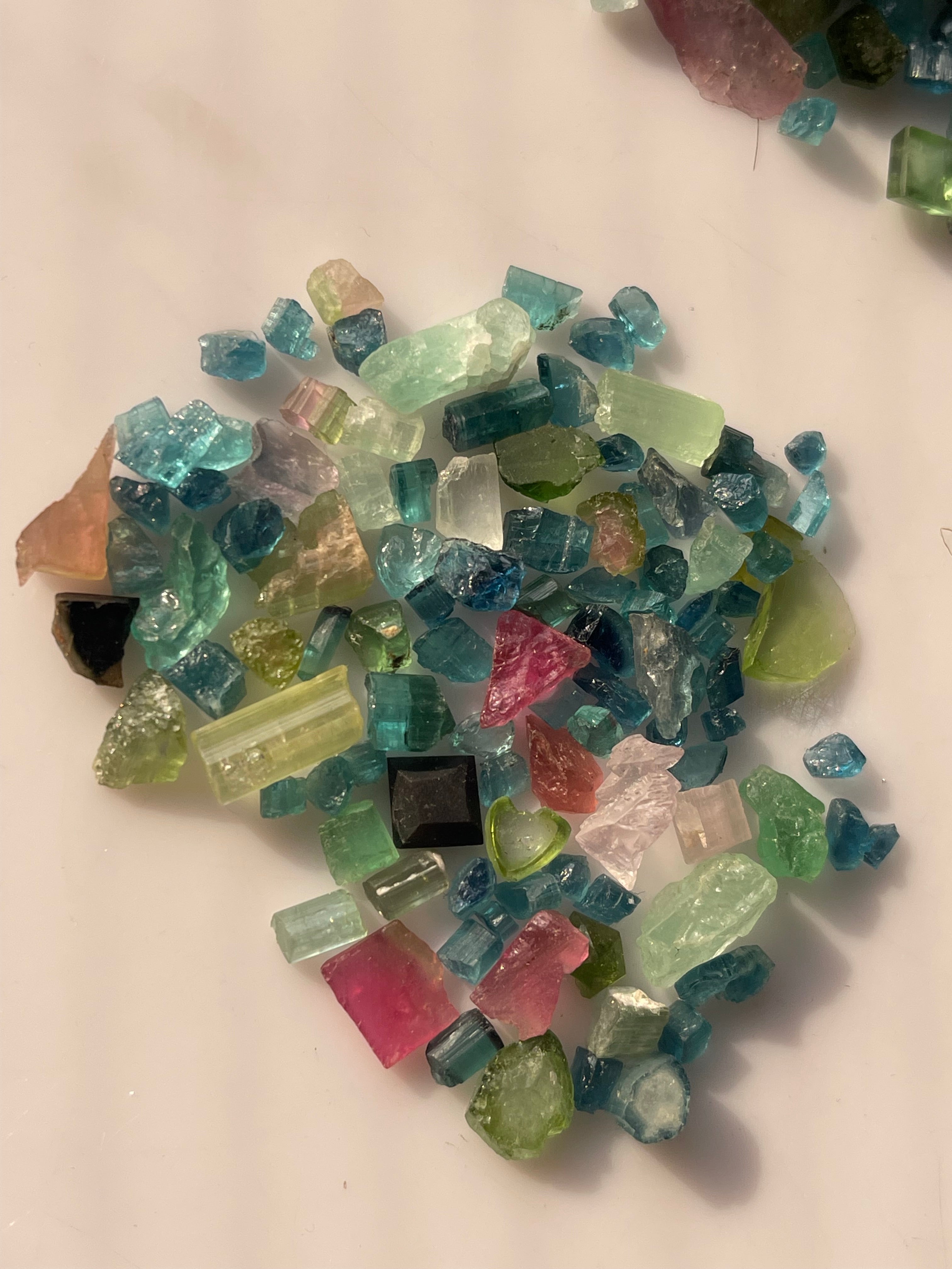 86 carats Raw Indicolite Tourmaline | Blue Tourmaline Rough