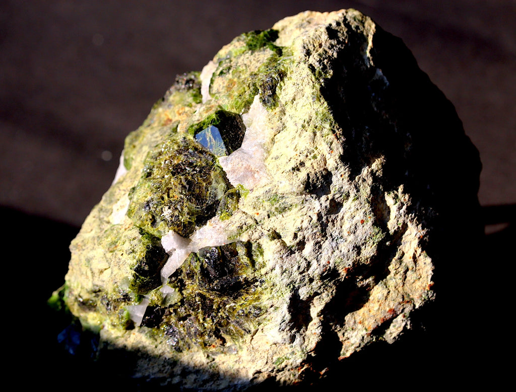 Natural Green Demantoid Andradite Garnet Crystals