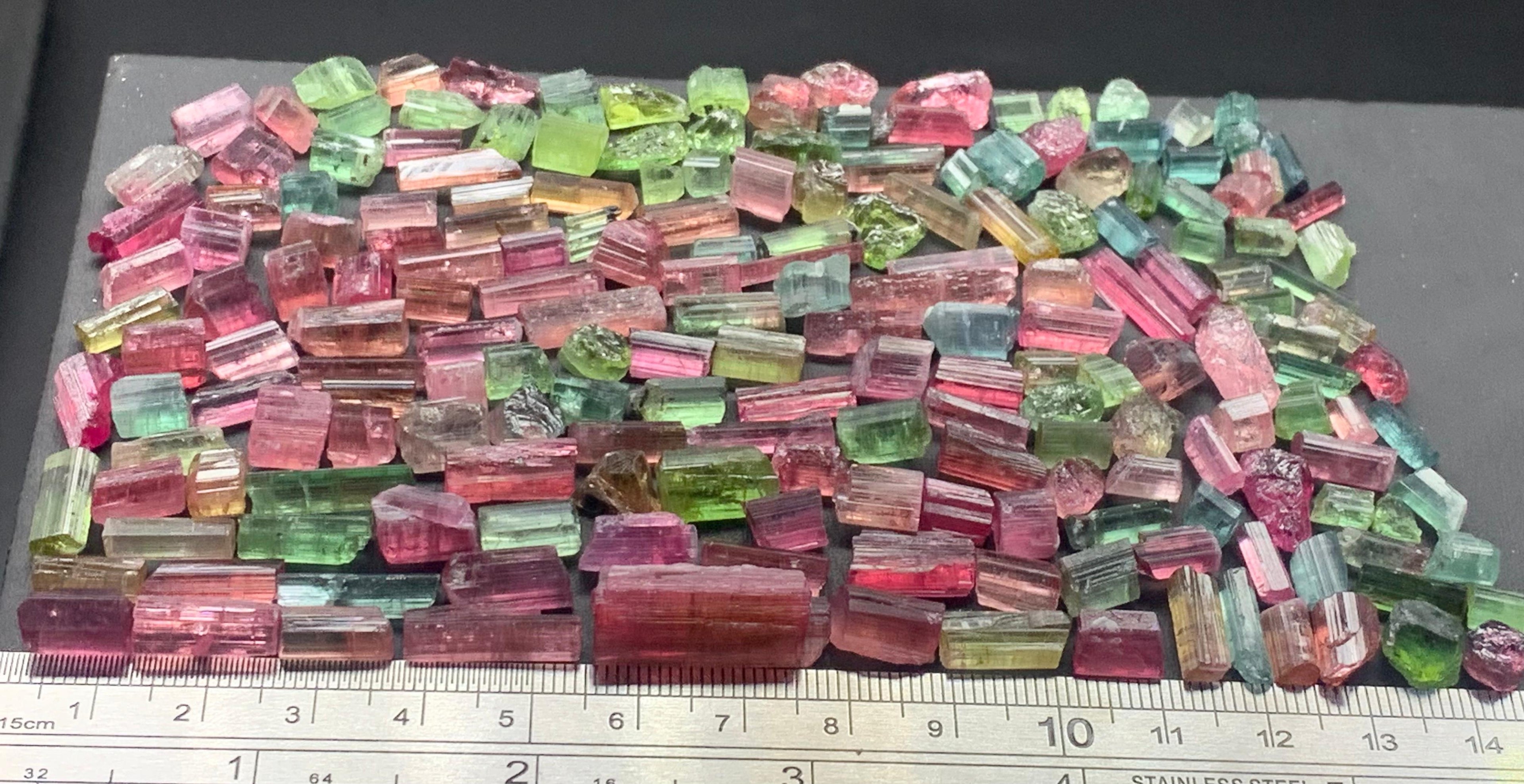 70 grams Tourmaline Crystals