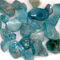 Facet Grade natural blue zircon rough stone for sale