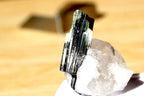 Bi Color Tourmaline on Quartz from Stak Nala Pakistan