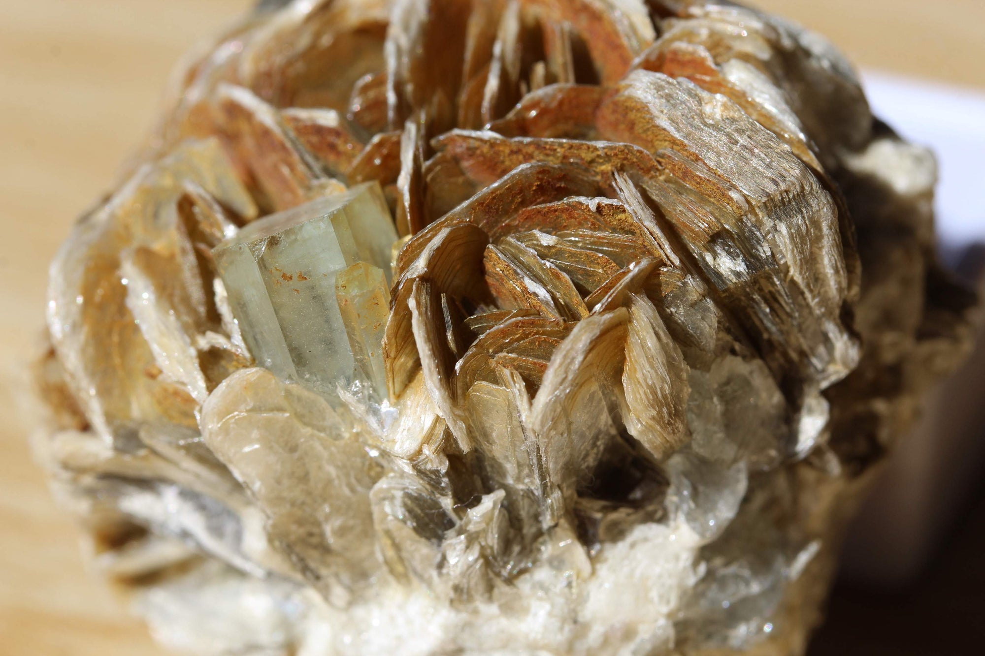 Fine Mineral Specimen of Aquamarine from Nagar Pakistan