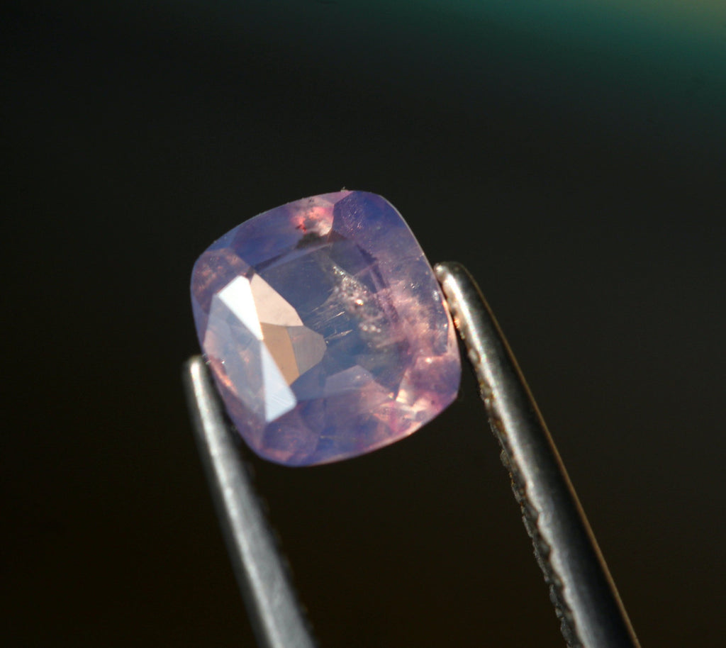 0.93 carats Cushion Lavender Sapphire from Kashmir