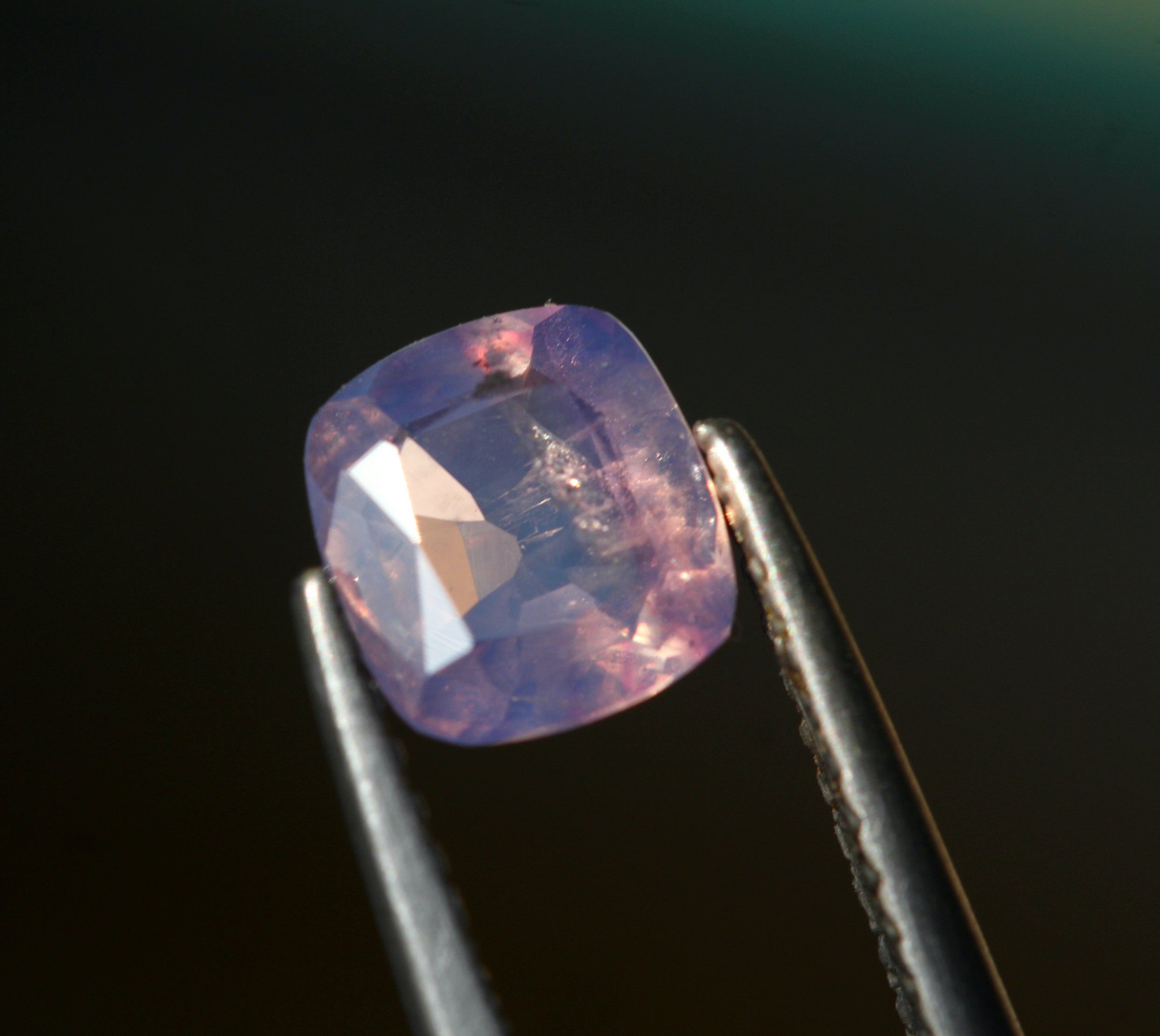0.93 carats Cushion Lavender Sapphire from Kashmir