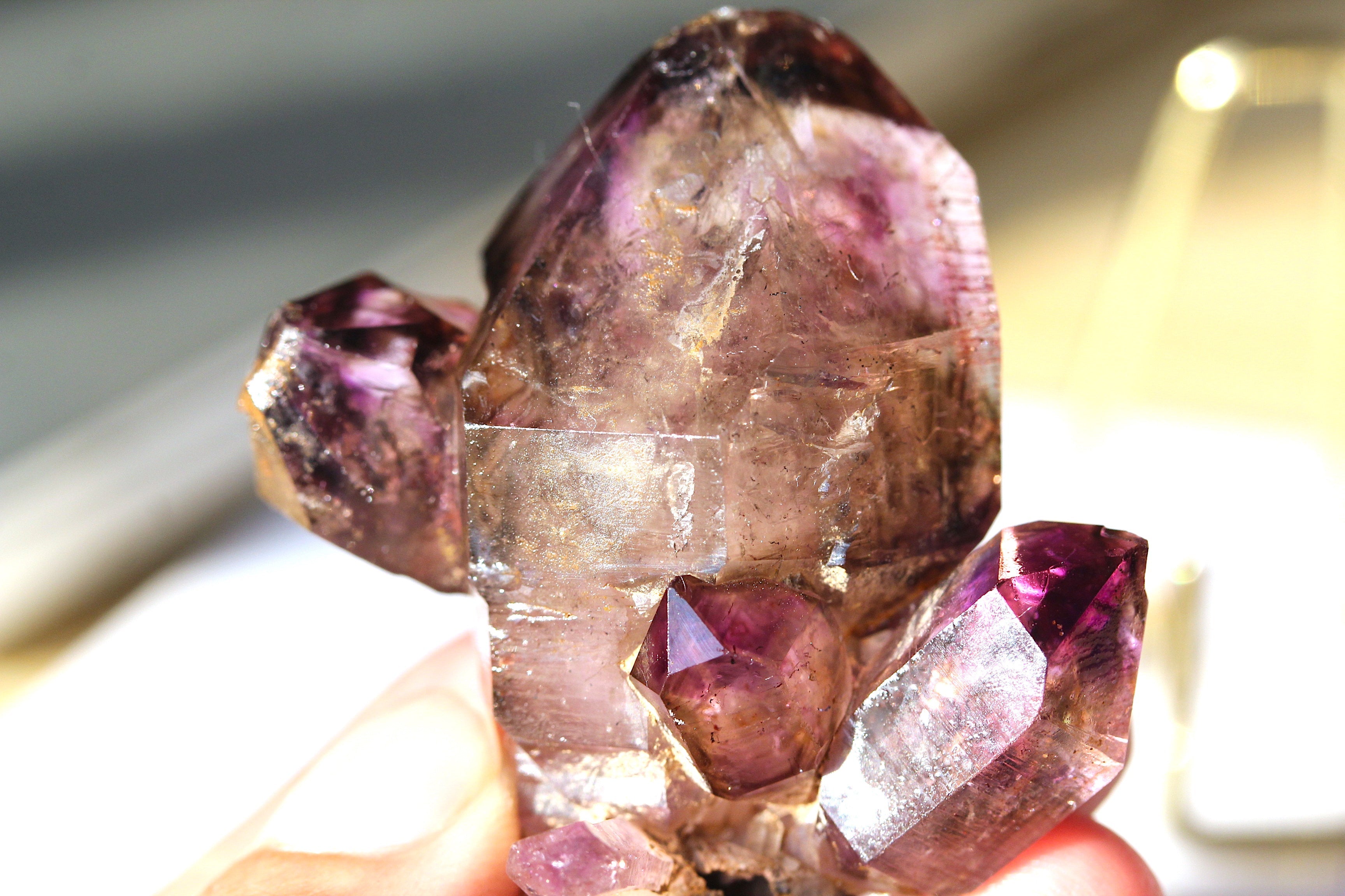 41.6 Grams Rare Aesthetic Amethyst Enhydro Quartz