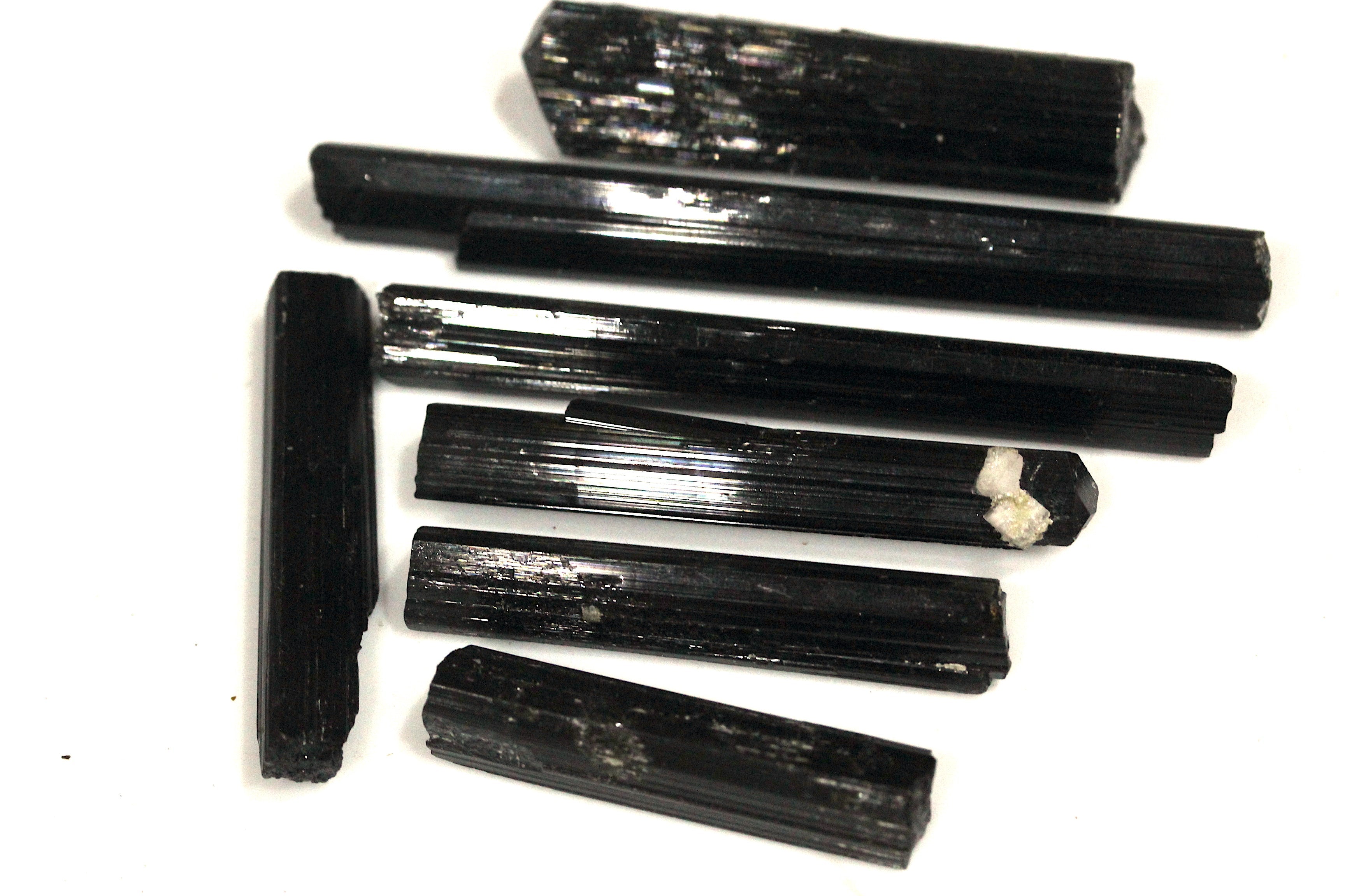 Aesthetic Terminated Black Tourmaline Crystal Pieces