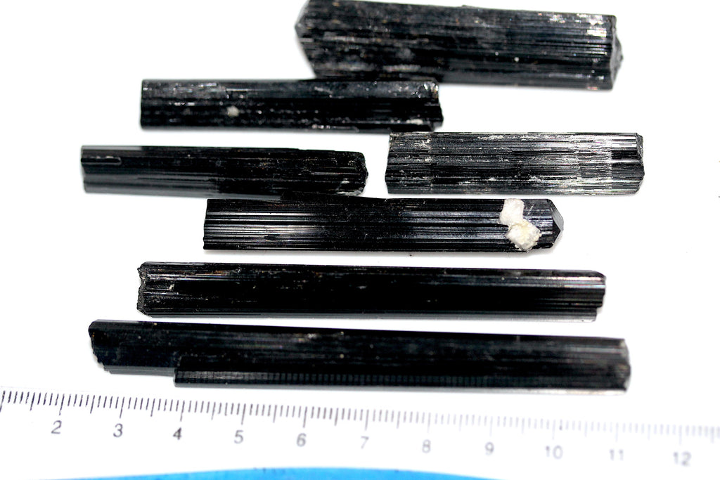 Aesthetic Terminated Black Tourmaline Crystal Pieces
