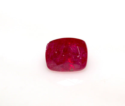 1.41 carats Emerald Cut Red Kashmir Ruby Loose Stone
