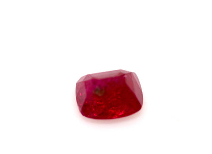1.41 carats Emerald Cut Red Kashmir Ruby Loose Stone
