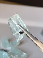 33 grams Blue Aquamarine Crystals for Collection and Cutting