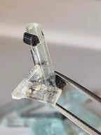 33 grams Blue Aquamarine Crystals for Collection and Cutting