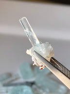 33 grams Blue Aquamarine Crystals for Collection and Cutting