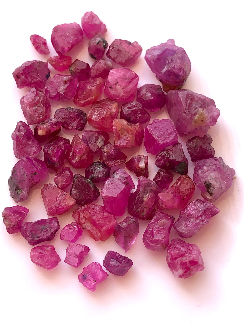 58 Carats Rough Rubies for Lapidary Artists