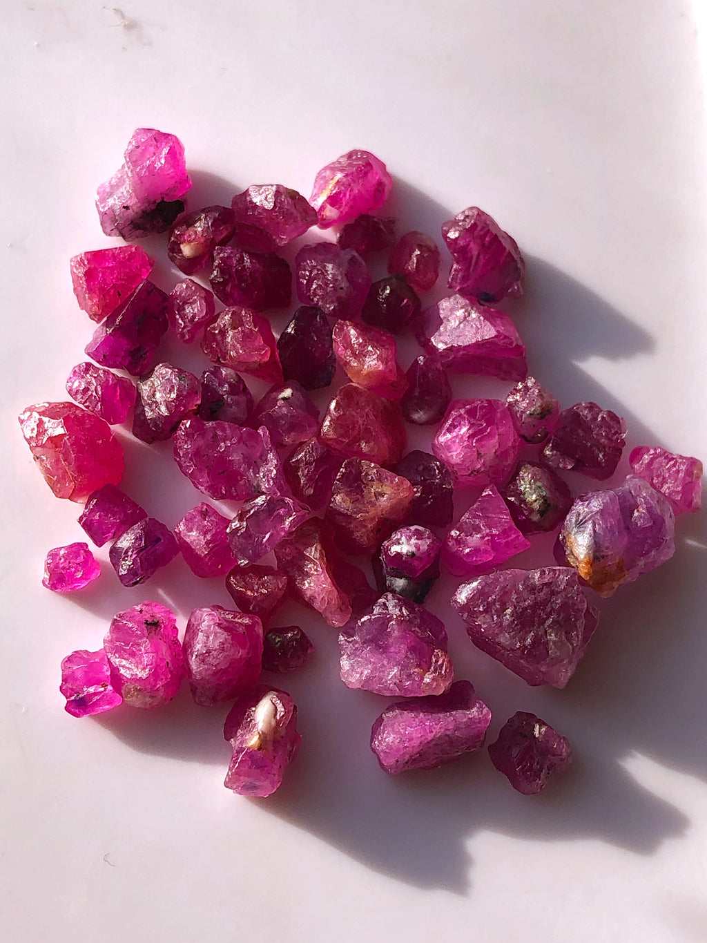 58 Carats Rough Rubies for Lapidary Artists